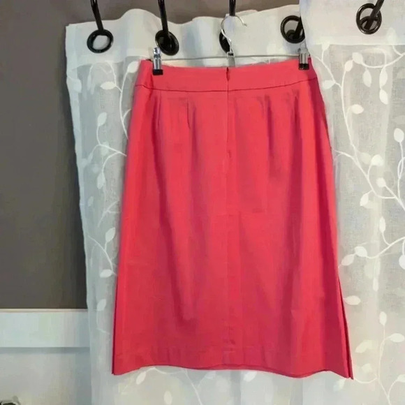Harve Benard Orange 97% cotton Midi Skirt, Size 8 - Picture 3 of 6